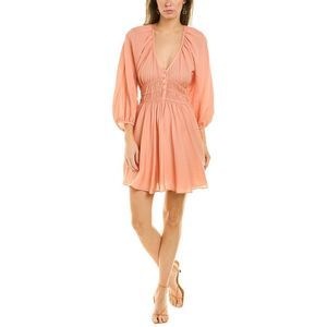 ba&sh Smocked Mini Dress